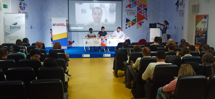 La cuarta reuni&oacute;n de formaci&oacute;n y coordinaci&oacute;n del proyecto &ldquo;E-VOICE, una voz para Europa celebrada en los municipios de Rociana del Condado, la Rinconada y Nerva abord&oacute; temas claves para los j&oacute;venes europeos