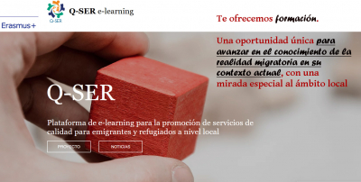 F&oacute;rmate con nosotros/as: &ldquo;Q-SER: Servicios de calidad para personas migrantes y refugiadas&rdquo;