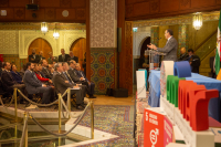 El alcalde de Sevilla, el vicepresidente de la Junta, el gobernador de Cooperaci&oacute;n de la Direcci&oacute;n General de Colectividades Locales de Marruecos y el presidente del FAMSI inauguran el IV Foro An^Mar Andaluc&iacute;a - Marruecos