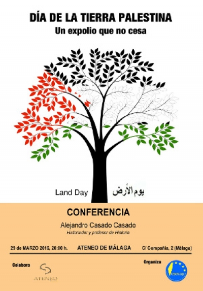 ASECOP conmemora con una conferencia el &lsquo;D&iacute;a de la Tierra Palestina: un expolio que no cesa&rsquo;