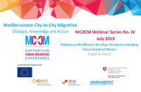 Webinar &ldquo;Ni&ntilde;os y j&oacute;venes migrantes en territorios urbanos: Por un enfoque inclusivo sobre menores extranjeros no acompa&ntilde;ados"