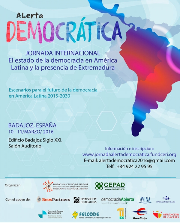 Jornada Internacional 'El estado de la Democracia en Am&eacute;rica Latina'