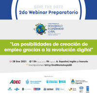 El 2&ordm; seminario previo al V Foro Mundial DEL aborda 'Las posibilidades de crear empleo gracias a la revoluci&oacute;n digital'
