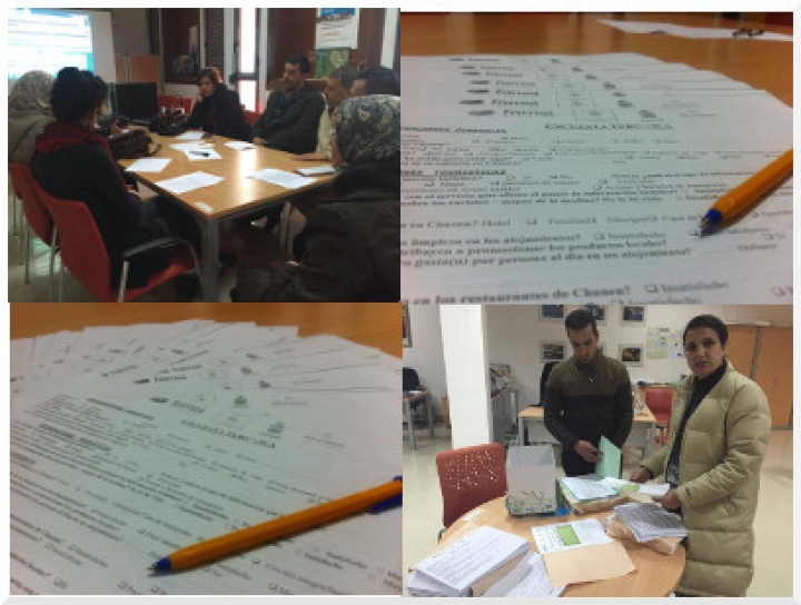 Alumnado de &ldquo;gesti&oacute;n tur&iacute;stica&rdquo; se suma al Observatorio del Turismo de Chefchauoen