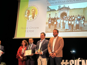 El Proyecto Move Green ha sido galardonado con el premio a las iniciativas innovadoras en la primera edici&oacute;n de los Premios de Cooperaci&oacute;n Internacional &ldquo;Manolo Contreras&rdquo;, otorgados por la Fundaci&oacute;n Madrazo.