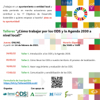Formaci&oacute;n online ODS para gobiernos y agentes locales: &iexcl;comenzamos segunda ronda para que no te pierdas esta ocasi&oacute;n!