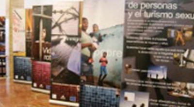 La Expo contra la trata de personas inicia en Villarrasa la itinerancia en Huelva