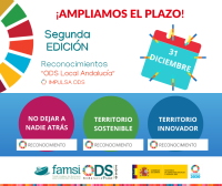 Se ampl&iacute;a el plazo para postular a la II Edici&oacute;n de los "Reconocimientos ODS Local Andaluc&iacute;a"