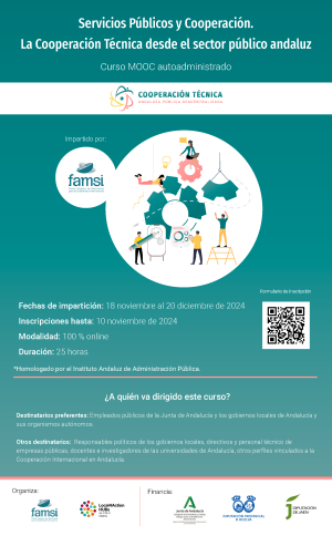 Comienza el curso "Servicios p&uacute;blicos y cooperaci&oacute;n. La cooperaci&oacute;n t&eacute;cnica desde el sector p&uacute;blico"