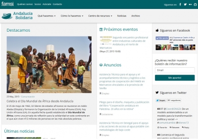 Andaluc&iacute;a Solidaria en 2015