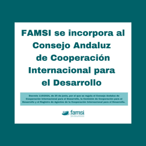 FAMSI se incorpora al Consejo Andaluz de Cooperaci&oacute;n Internacional para el Desarrollo