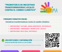 Abierto el plazo de inscripci&oacute;n al itinerario formativo online de GLOCLIMA &ldquo;Promotor/a de Iniciativas Transformadoras Locales contra el Cambio Clim&aacute;tico&rdquo;