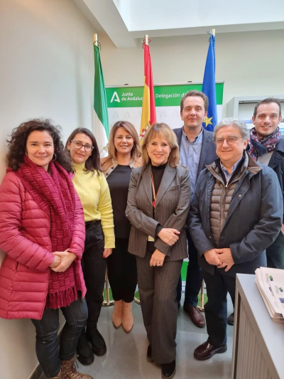 Una delegaci&oacute;n de FAMSI visita las instituciones europeas en Bruselas