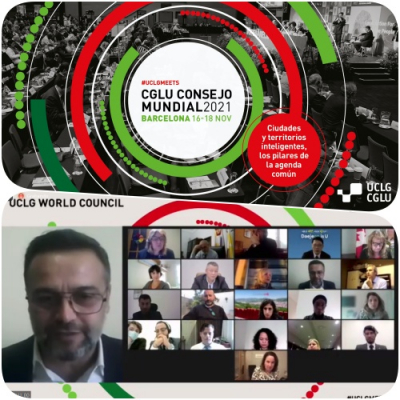 Francisco Toajas en el Consejo Pol&iacute;tico de CLGU: la presencia de los gobiernos locales es clave en una gobernanza eficaz de proximidad