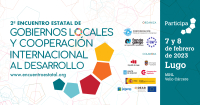 Lugo acoger&aacute; el 2&ordm; Encuentro Estatal de Gobiernos Locales y Cooperaci&oacute;n Internacional