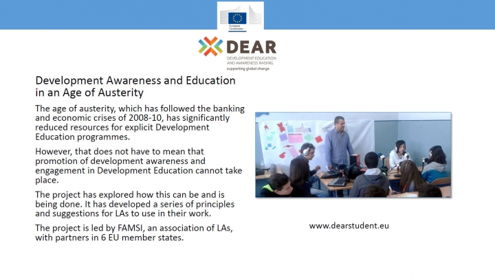 La plataforma de intercambio de conocimientos de la Comisi&oacute;n Europea selecciona el proyecto Dear Student liderado por el FAMSI como parte de su material did&aacute;ctico