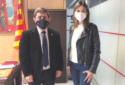 El presidente del FAMSI y la presidenta de CONFOCOS se re&uacute;nen para abordar la acci&oacute;n municipal conjunta en cooperaci&oacute;n