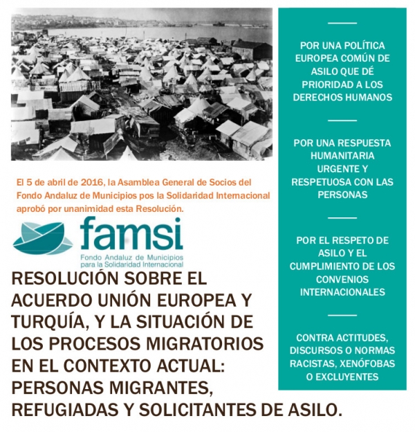 La Asamblea del FAMSI aprueba una resoluci&oacute;n sobre la poblaci&oacute;n refugiada