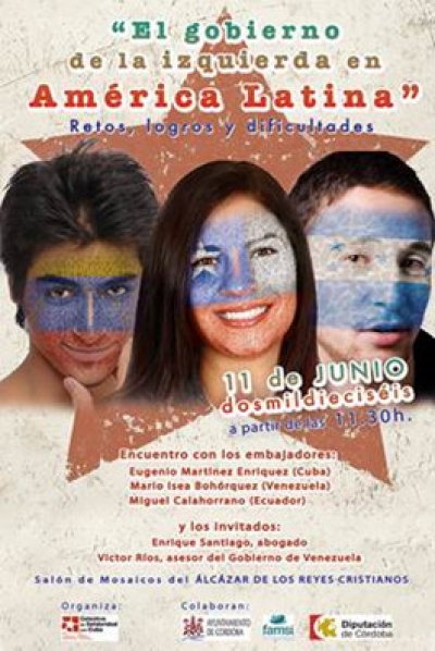 Convivencia y debate sobre la izquierda en Am&eacute;rica Latina protagonizan la vig&eacute;sima Fiesta de Solidaridad con Cuba en C&oacute;rdoba