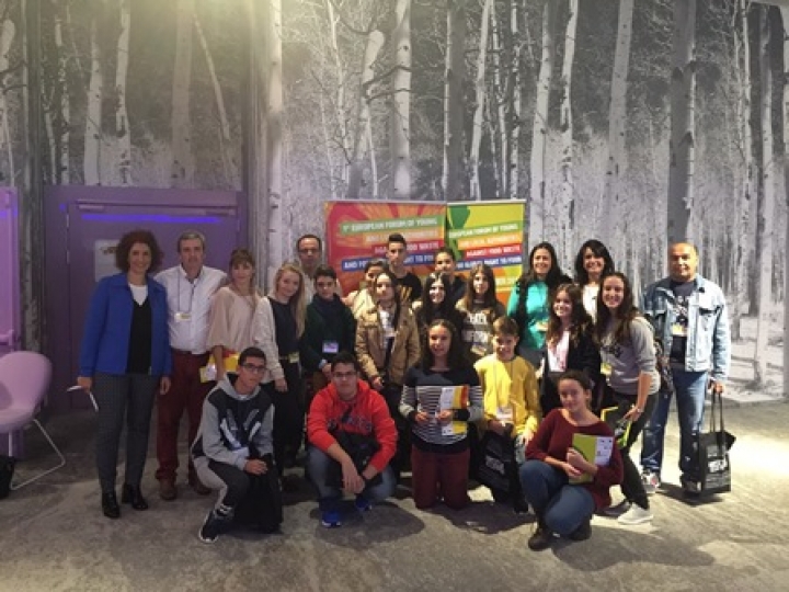 Una representaci&oacute;n de j&oacute;venes andaluces participa en Mil&aacute;n en el I Foro contra el Desperdicio de los Alimentos