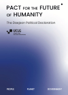 Pacto por el Futuro de la Humanidad: el compromiso del movimiento municipalista mundial con las Personas, el Planeta y el Gobierno